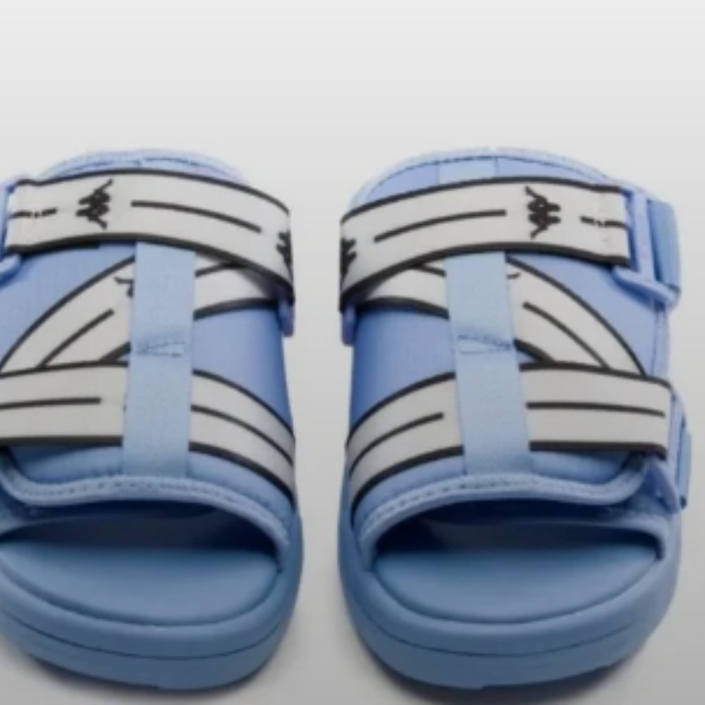 KAPPA AUTHENTIC JPN MITEL 2 SANDALSMen – Blue Ash-black-white